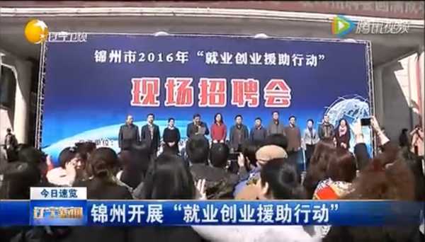 遼寧衛視報道我市招聘會